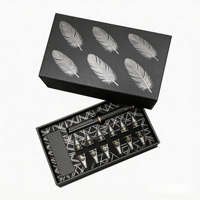 Op maat gemaakte premium eco-vriendelijke handgemaakte magnetische geschenkdozen met matte laminatiefolie voor collageen & peptide supplementen
