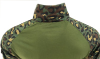 Vêtement de combat tactique unisexe à manches longues en polyester/coton Rip-Stop, uniforme de camouflage pour assaut rapide et tenue de camouflage type grenouille, vente en gros