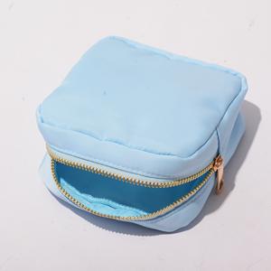 US Warehouse Free Shipping Mini Small Nylon <strong>Cosmetic</strong> <strong>Bag</strong> Multi Colors Travel Waterproof Zipper Pouch <strong>Bag</strong> Waterproof Makeup <strong>Bags</strong> - Product Image 4