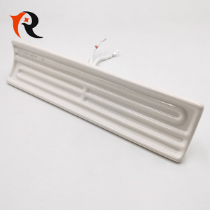 220v <span class=keywords><strong>650w</strong></span> 245*85 मिमी घुमावदार आकार विद्युत सिरेमिक इन्फ्रारेड हीटर के साथ - Product Image 3