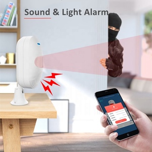 Automatización del Hogar Inteligente, Control por Aplicación Tuya, Alarma de Movimiento, Doble Alimentación, WiFi, Antirrobo, Detector de Movimiento PIR con Sonido - Product Image 6