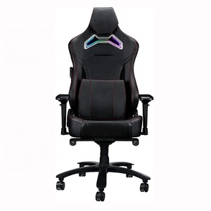 <span class=keywords><strong>Silla</strong></span> de soporte Lumbar de espuma viscoelástica Cadeira <span class=keywords><strong>Gamer</strong></span> de lujo, <span class=keywords><strong>silla</strong></span> de juego de trabajo de escritorio Rgb con respaldo reclinable Rog negro con mecanismo de rana - Product Image 1