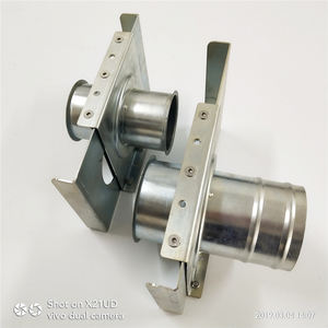 Soupape de décharge pour tube de convoyage sous vide en <span class=keywords><strong>plastique</strong></span>, collecteur de poussière, raccord de tuyau flexible, 2 pouces - Product Image 3