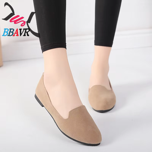 Chaussures plates pour femmes en vente flash, moins chères, couleur bonbon, chaussures plates décontractées, chaussures pour femmes - Product Image 4