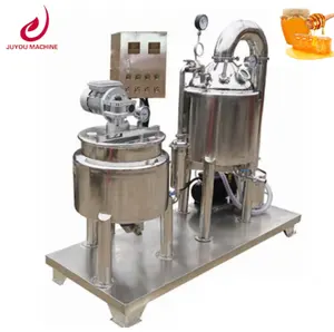 JUYOU Automatic 1.5ton/day vacuum processing bee honey extractor filtering machine