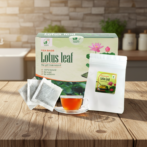 Premium Organic Lotus Leaf Herbal <b>Tea</b> Relaxation Support Caffeine Free Wellness <b>Infusion</b> - Product Image 1
