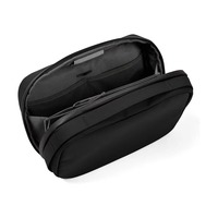 Organiseurs électroniques 2-en-1 en polyester imperméable pour accessoires électroniques, chargeurs portables, câbles et batteries externes avec fermeture éclair