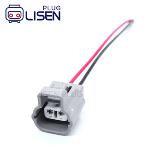 6189-0100 2-pins vrouwelijke 2,2 mm S-umitomo connector pigtail voor Toyota Lexus Scion condensor 90980-10843 - Product Image 4