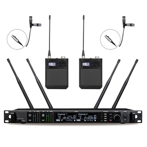 Ad4d 2 Kênh Kép UHF Đúng Đa dạng Kỹ Thuật Số Chuyên Nghiệp Không Dây <span class=keywords><strong>Microphone</strong></span> Karaoke Mic Với KSM8 Cho Hiệu Suất - Product Image 6