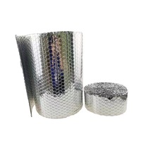 Feuille de protection isolante personnalisable, réfléchissante à la chaleur, ignifuge et résistante à l'eau, en aluminium/MPET laminé avec bulles d'air