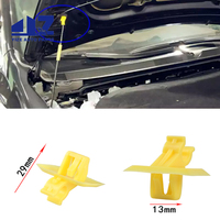 Clips de fixation pour vérin de capot, attaches à broches, rivets en plastique pour Jeep Wrangler JL JLU 2018+ (référence 6506223-AA)