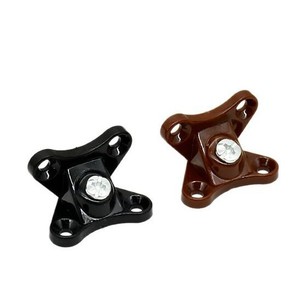 Yuelide Butterfly <b>Corner</b> <b>Bracket</b> <b>Plastic</b> Shelf Support Right Angle Connector Easy Installation Indoor Use - Product Image 4
