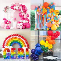 Ballons en latex épais de 12 pouces, 3,2 g, de luxe, à l'hélium, pour fêtes et mariages, couleurs pastel, métalliques, mats, nacrés, globos - Vente chaude
