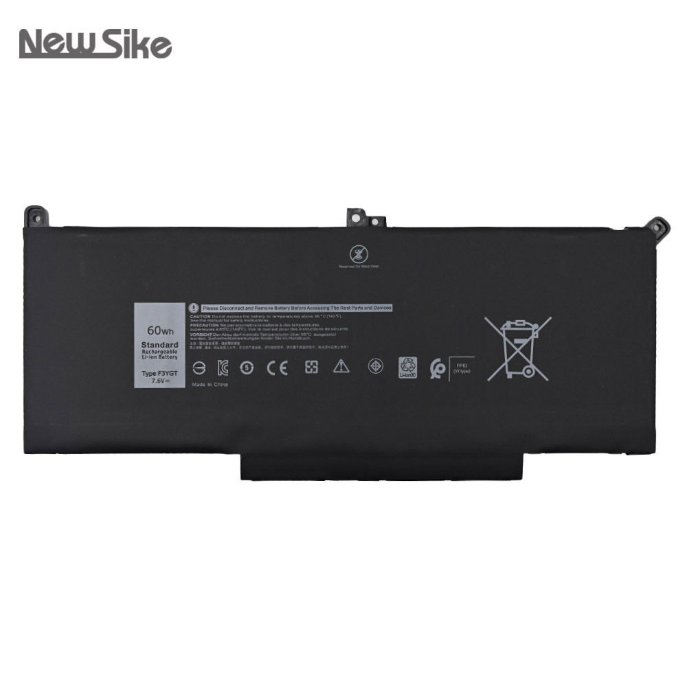 F3YGT 7.6V 60wh Laptop Battery for Dell Latitude E7280-E7490