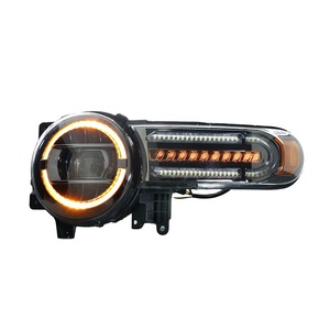 ไฟวิ่งกลางวันแบบ LED 12V และเลนส์ไฟเลี้ยวแบบไหล สำหรับชุดไฟหน้า Cruiser ปี 2007-2020 ชุดดัดแปลงไฟหน้า LED 12V - Product Image 3