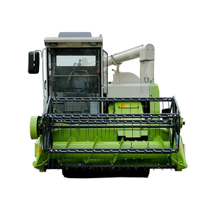 Moissonneuse-batteuse <span class=keywords><strong>à</strong></span> riz Wubota, type marche, avec alimentation complète et cabine - Product Image 1