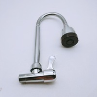 Robinet de cuisine à eau froide au design contemporain en ABS, le plus vendu, avec douchette extractible pour hôtels, appartements, villas, Amérique du Sud