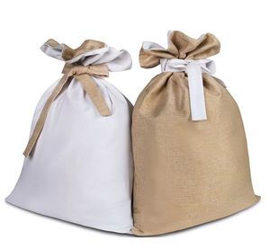 New Hot <strong>Santa</strong> <strong>Sack</strong> 2024 Custom Velvet Stripe Drawstring Blank Candy Gift Bag Red Canvas <strong>Large</strong> Cotton Sublimation Christmas <strong>Sack</strong> - Product Image 4