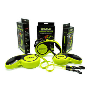 Correa retráctil automática reflectante verde transfronteriza para perros, accesorio de ropa para mascotas al por mayor para caminar con perros - Product Image 5