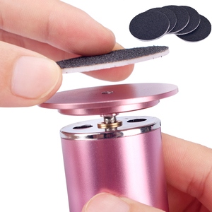 Lime à pieds en papier de verre de remplacement, réglable, noire, avec papier de verre interchangeable, <span class=keywords><strong>prix</strong></span> abordable, pour éliminer les callosités des pieds - Product Image 6