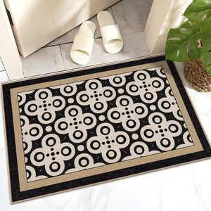 Французский Роскошный Коврик для прихожей, легко очищается, нескользящий коврик для дома, элегантный напольный коврик, прочный напольный коврик для внутреннего использования на открытом воздухе - Product Image 2