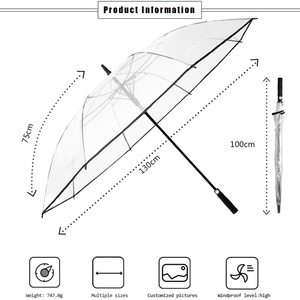 Promotional Branded OEM ODM Fiberglass Golf <b>Umbrella</b> Frame Golf <b>Umbrella</b> Windproof Double Canopy <b>Umbrella</b> - Product Image 2