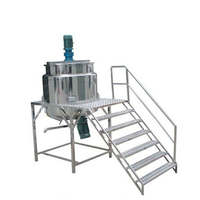 Mélangeur de détergent de jus liquide chimique industriel Machine en acier inoxydable homogénéisation sous vide réservoir d'émulsifiant de boisson