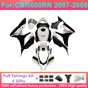 Kit de carénage complet moulé par injection pour moto, compatible avec HONDA CBR600RR F5 <span class=keywords><strong>CBR</strong></span> 600RR CBR600 <span class=keywords><strong>2007</strong></span> 2008 07 08 - Product Image 3