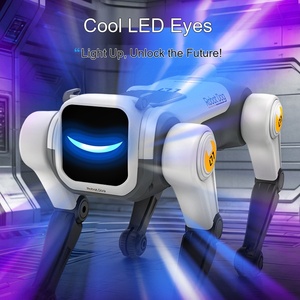 Cane <span class=keywords><strong>Robot</strong></span> Intelligente Jimei con AI, Touchscreen, Wi-Fi, Controllo Vocale Remoto, <span class=keywords><strong>Azioni</strong></span> Acrobatiche, Compagno Interattivo, Display LED, Ricaricabile - Product Image 4