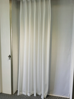 Rideaux transparents de Style nordique moderne, 1 pièce, draperies de robe Boho, avec jupe, Style romain, tissu occultant 100% Polyester