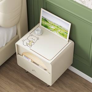 Tapis de table de chevet en cuir de qualité supérieure, rectangulaire, imprimé dessin animé, imperméable, résistant à l'huile et à la chaleur, couvre-bureau - Product Image 4