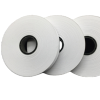 Rouleau de ruban de papier haute température 20mm, papier kraft blanc brun thermofusible