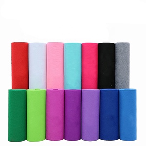 Chất lượng cao 100% polyester Velour bề mặt vải không dệt 150g/sqm 650g/sqm sàn triển lãm chống trượt Thảm ngoài trời thảm - Product Image 6