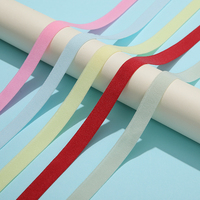 001-10 Bande élastique multicolore à pliure haute élasticité pour sous-vêtements et accessoires de couture de vêtements – Vente en gros