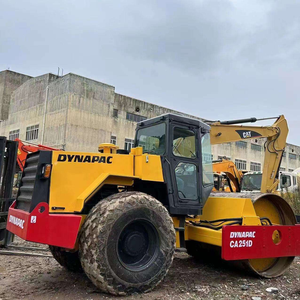 Maquinaria de construcción de rodillos de carretera de segunda mano Dynapac CA251D usada a un precio competitivo a la venta - Product Image 1