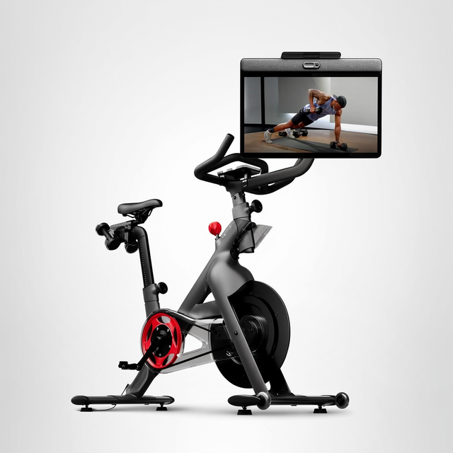 Indoor Steel Exercise Bikes with Magnetic Resistance and Touchscreen Display 297LB Capacity for Home Cardio & Strength Training