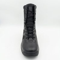Bottes basses en daim noir pour homme, à lacets, légères, pour la randonnée en plein air et le travail
