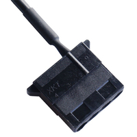 Grosir kustom 0.3/0.5/0.8/1m tahan lama USB 2.0 A Male ke 3pin 4pin pria konektor kabel adaptor untuk 5V komputer PC Fan