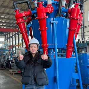 เครื่องแยกไซโคลน PU สำหรับงานหนัก สำหรับการล้างทรายและการจำแนกประเภทสารละลาย - Product Image 3