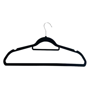 Estante de flocado para ropa colgante para el hogar para ropa especial con acabado de esquina antideslizante sin rastro al por mayor - Product Image 1