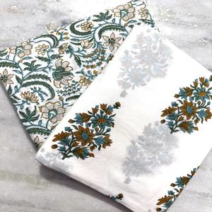 ผ้าฝ้ายเนื้อนุ่มคุณภาพดี น้ำหนักเบา พิมพ์ลายด้วยมือ ดีไซน์ใหม่ สำหรับตัดเย็บเสื้อผ้า ผลิตในอินเดีย - Product Image 5