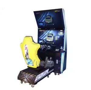 Máquina de carreras con emulador de arcade, simulador de conducción de doble pantalla, juego de carreras de coches en 3D, consola de videojuegos de carreras. - Product Image 1