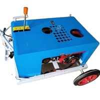 Machine de pose de fibres optiques, tracteur de câbles automatique 7,5 kW pour tirer les câbles et les tiges de guidage en fibre de verre