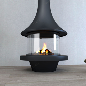 Chimenea Colgante Decorativa OEM/ODM con Altavoz Integrado, Quemador <span class=keywords><strong>de</strong></span> <span class=keywords><strong>Leña</strong></span> y Alcohol, Chimenea <span class=keywords><strong>de</strong></span> Fuego Real <span class=keywords><strong>para</strong></span> Salas <span class=keywords><strong>de</strong></span> Estar - Product Image 2