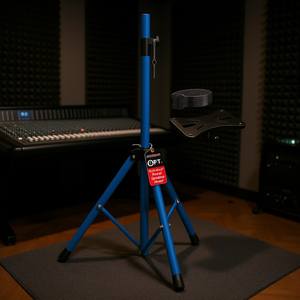 Soporte de Trípode Ajustable SS ECO 1PK SKY BLU WoB, Compatible con Insertos de 35 mm, Soporte para Monitor, Uso en Estudio de DJ - Product Image 2