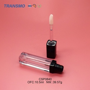 Emballage de gloss à lèvres avec gros pinceau, logo personnalisé, tubes d'huile à lèvres 8,5 ml, tubes de gloss à lèvres vides avec gros pinceau - Product Image 3