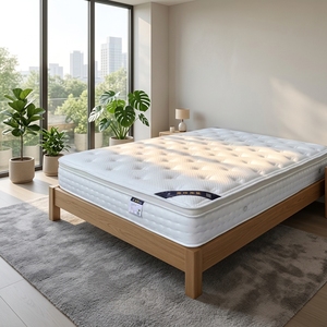 Colchón Comprimido a <span class=keywords><strong>Precio</strong></span> <span class=keywords><strong>de</strong></span> Fábrica, Muebles <span class=keywords><strong>de</strong></span> Hotel, Colchones <span class=keywords><strong>de</strong></span> <span class=keywords><strong>Espuma</strong></span> Viscoelástica Personalizados con Muelles Ensacados Independientes para Proyectos Hoteleros - Product Image 2