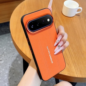 เคสโทรศัพท์มือถือหนัง PU สำหรับ Google Pixel 11 Pro XL 10 9 Pro กรอบโลหะป้องกันด้านหลัง - Product Image 6
