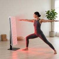 Panel de Luz Roja NIR de 5 Espectros con Control Remoto Inteligente, 660nm 850nm, 300 LED, Regulable, Temporizador, CE, OEM, 2 Años de Garantía del Proveedor