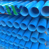 Tuyau perforé en PVC de grand diamètre 4 6 8 10 pouces, tuyau d'irrigation agricole flexible, résistant aux UV, tube de drainage
